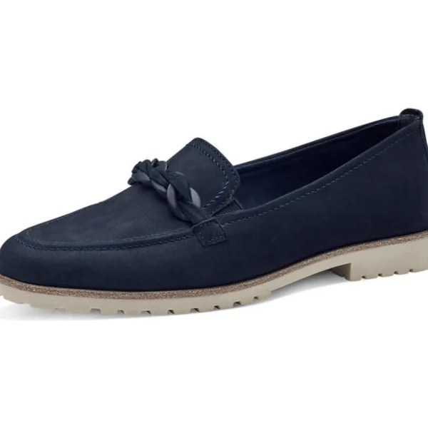 Outlet Tamaris Damenslipper blau NAVY