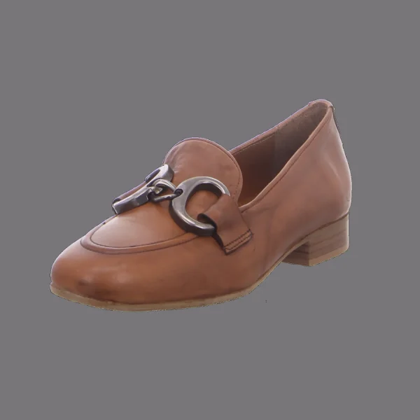 Outlet Everybody Damenslipper hellbraun / cognac