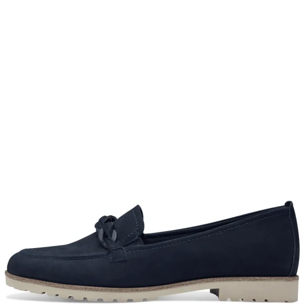 Outlet Tamaris Damenslipper blau NAVY