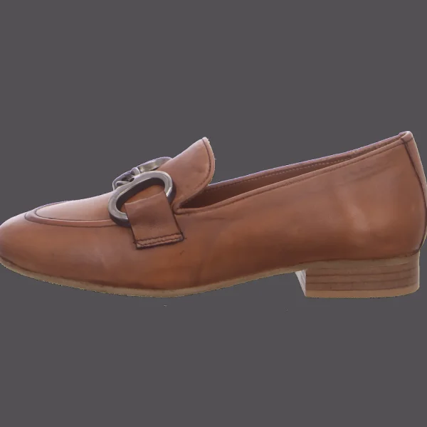 Outlet Everybody Damenslipper hellbraun / cognac