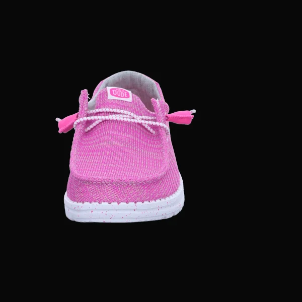 New Hey Dude Shoes Damenslipper Canvas pink