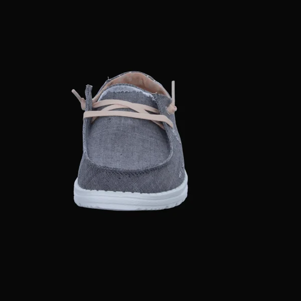 Sale Hey Dude Shoes Damenslipper Canvas grau