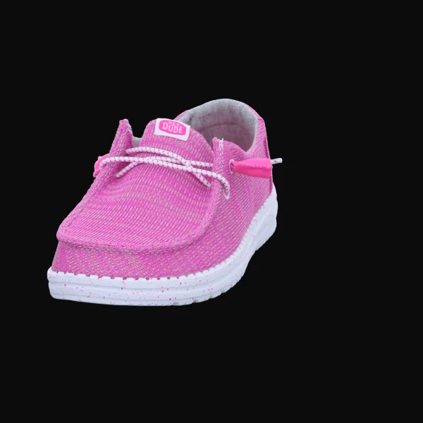 New Hey Dude Shoes Damenslipper Canvas pink