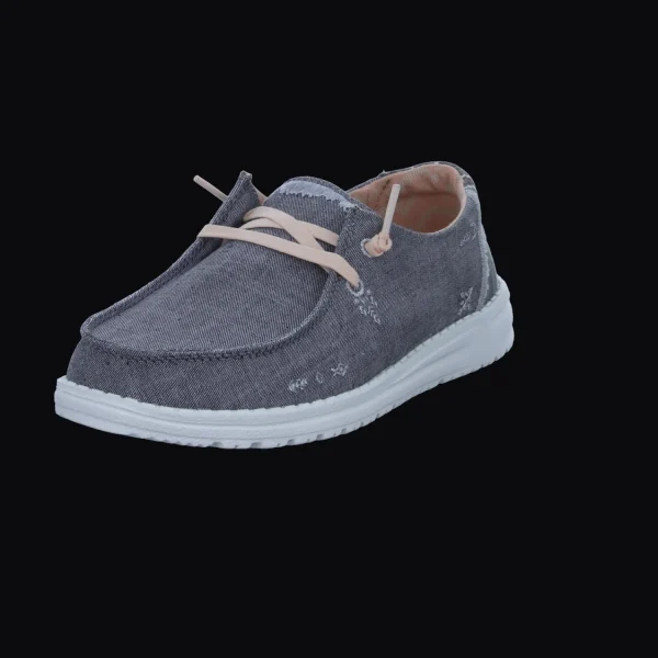 Sale Hey Dude Shoes Damenslipper Canvas grau