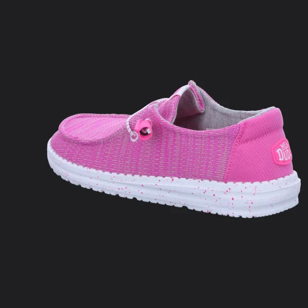 New Hey Dude Shoes Damenslipper Canvas pink