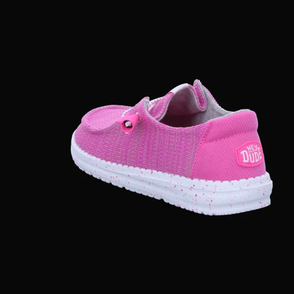 New Hey Dude Shoes Damenslipper Canvas pink