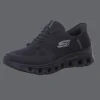 Cheap Skechers Damenslipper sportiv schwarz
