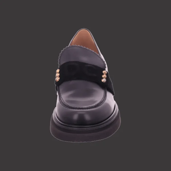 Best Donna Carolina Damenslipper sportiv schwarz