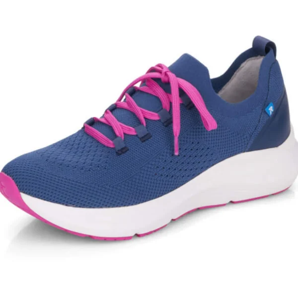Hot Rieker Damenslipper sportiv Blau