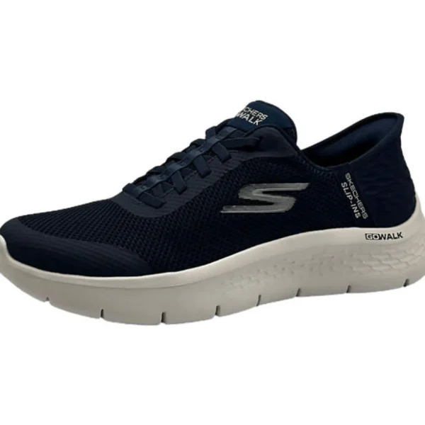 Outlet Skechers Damenslipper sportiv blau