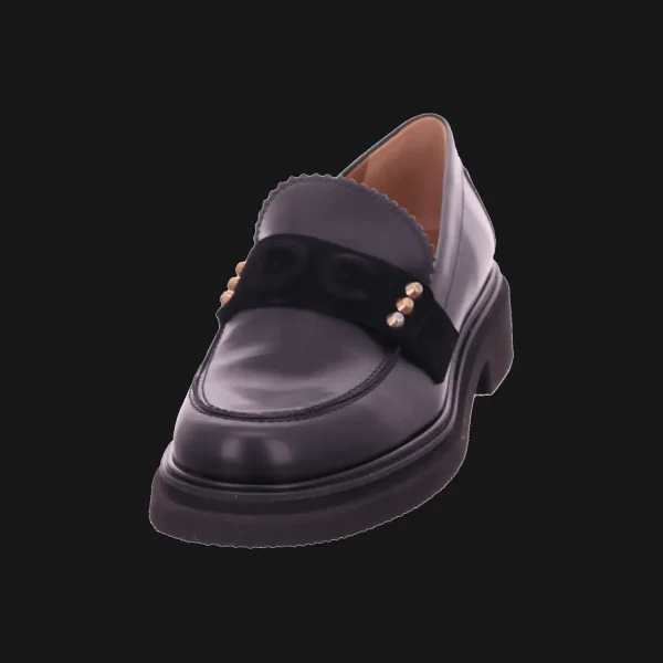Best Donna Carolina Damenslipper sportiv schwarz