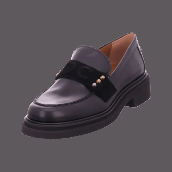 Best Donna Carolina Damenslipper sportiv schwarz