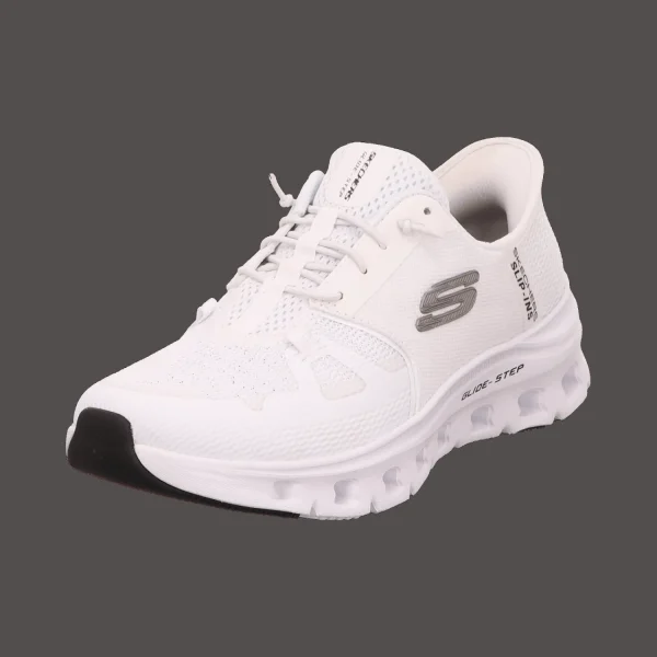 Shop Skechers Damenslipper sportiv weiß