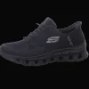 Cheap Skechers Damenslipper sportiv schwarz