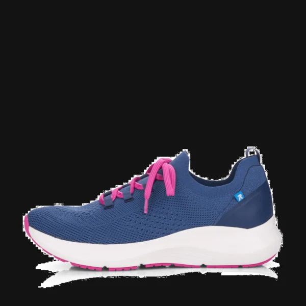 Hot Rieker Damenslipper sportiv Blau