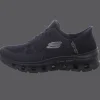 Cheap Skechers Damenslipper sportiv schwarz