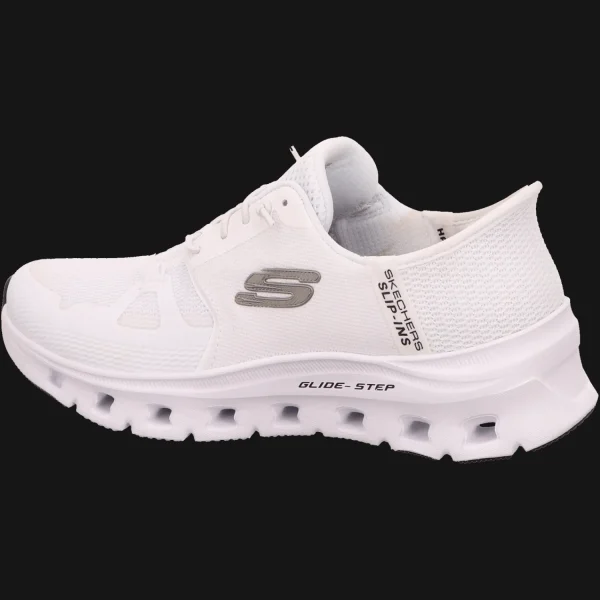 Shop Skechers Damenslipper sportiv weiß