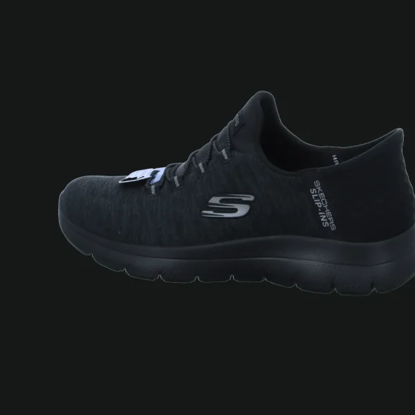 Clearance Skechers Damenslipper sportiv schwarz