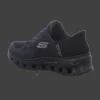 Cheap Skechers Damenslipper sportiv schwarz