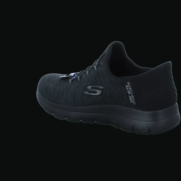 Clearance Skechers Damenslipper sportiv schwarz