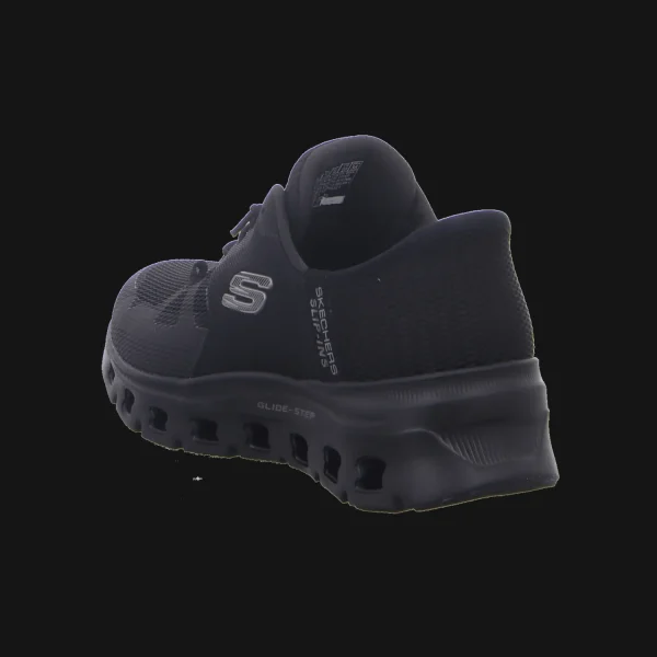 Cheap Skechers Damenslipper sportiv schwarz