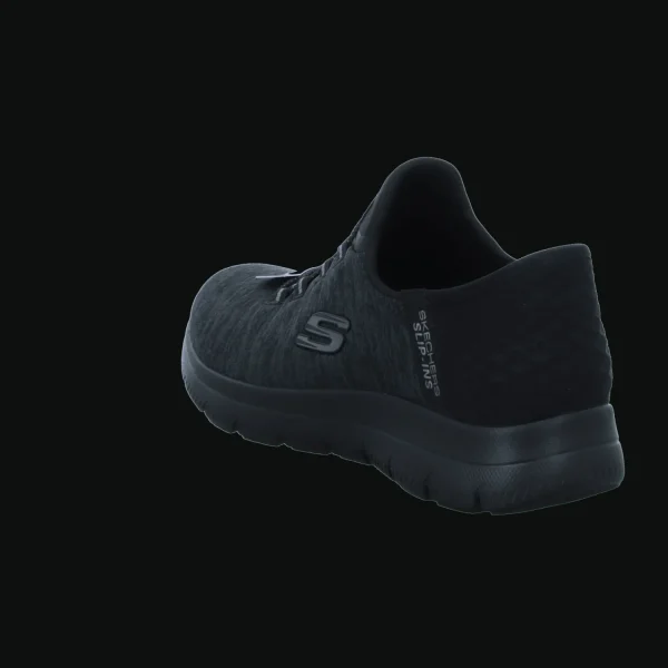 Clearance Skechers Damenslipper sportiv schwarz
