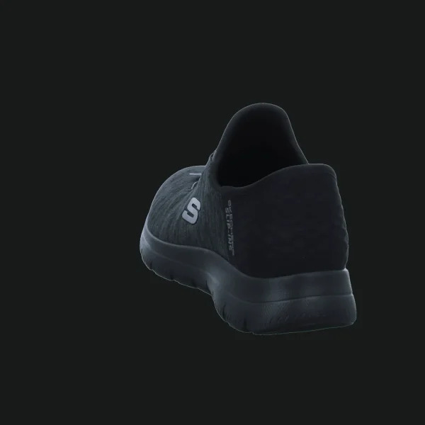 Clearance Skechers Damenslipper sportiv schwarz