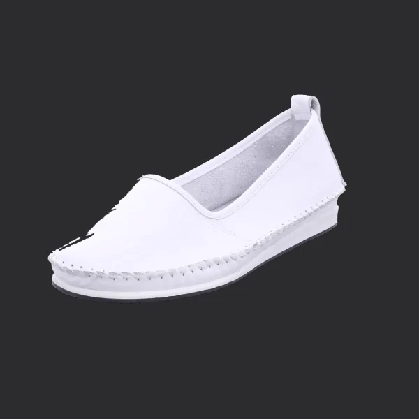 Outlet Andrea Conti Damenslipper Wellness weiß