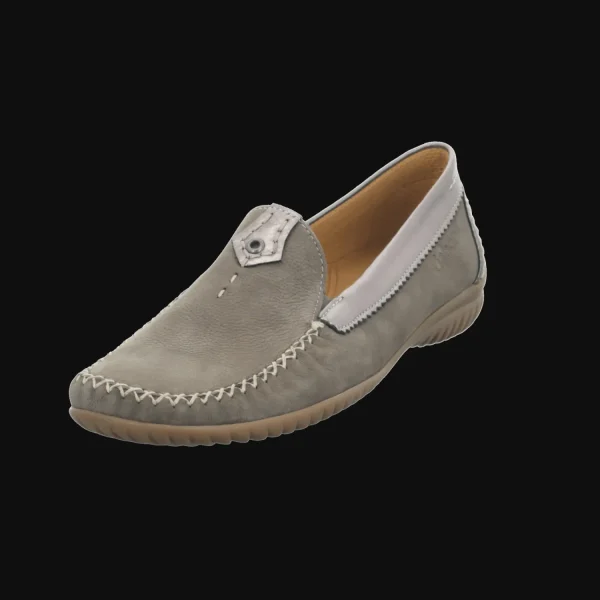 Outlet Gabor comfort Damenslipper Wellness fumo/argento