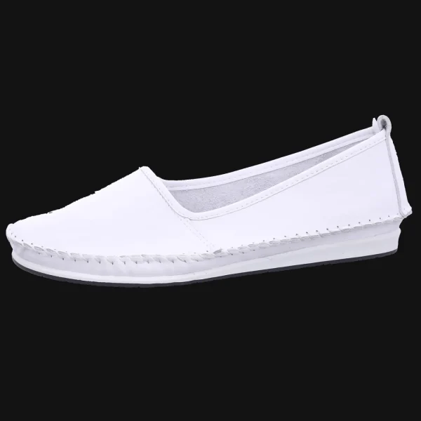 Outlet Andrea Conti Damenslipper Wellness weiß