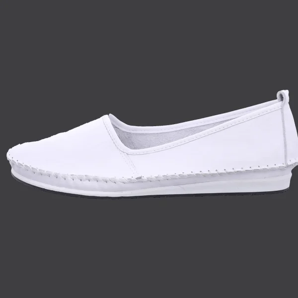 Outlet Andrea Conti Damenslipper Wellness weiß
