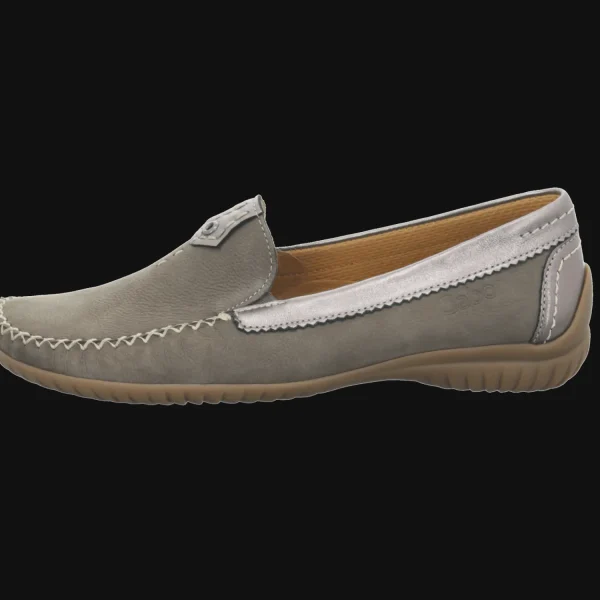 Outlet Gabor comfort Damenslipper Wellness fumo/argento