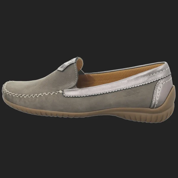 Outlet Gabor comfort Damenslipper Wellness fumo/argento