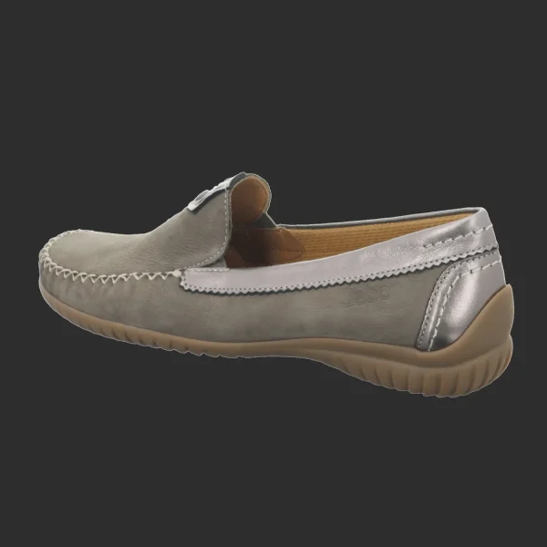 Outlet Gabor comfort Damenslipper Wellness fumo/argento