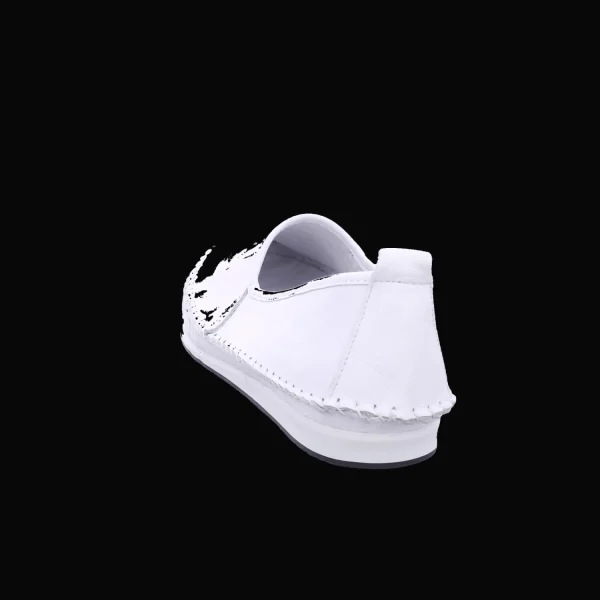 Outlet Andrea Conti Damenslipper Wellness weiß