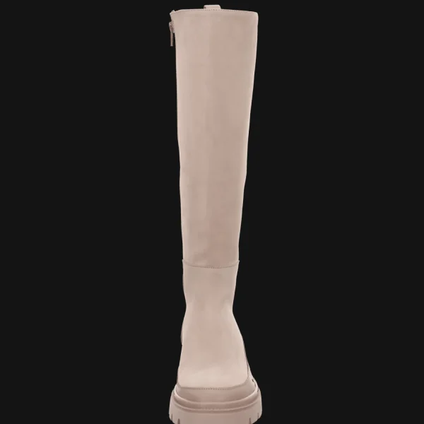 Shop Gabor Damensschaftstiefel leinen/dark-nude
