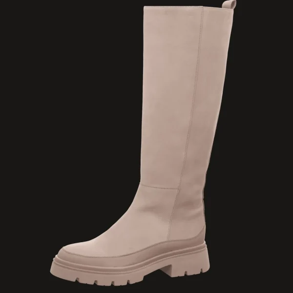 Shop Gabor Damensschaftstiefel leinen/dark-nude