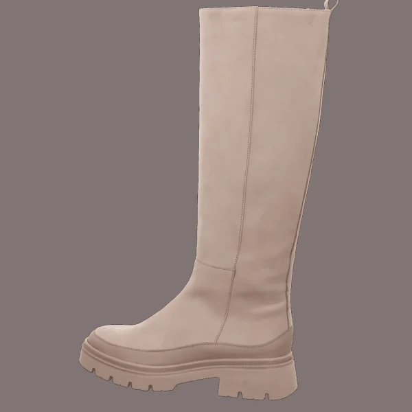Shop Gabor Damensschaftstiefel leinen/dark-nude