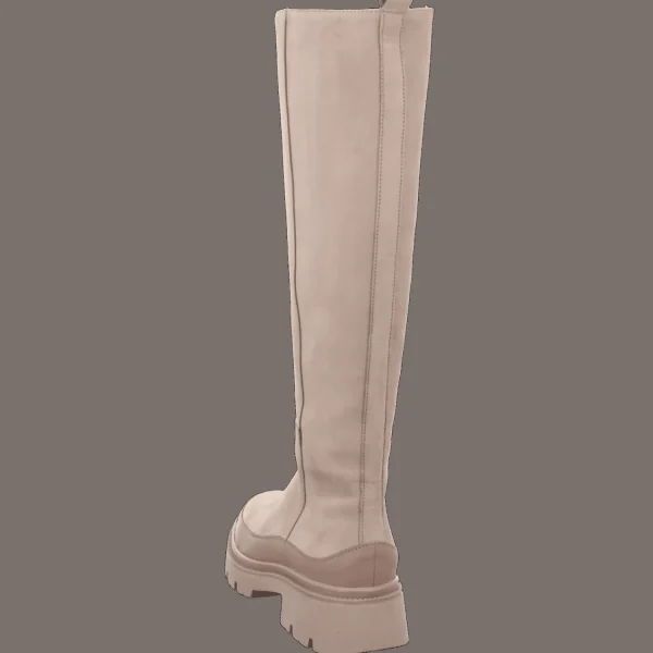 Shop Gabor Damensschaftstiefel leinen/dark-nude