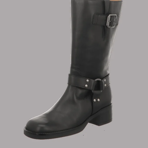 Hot Gabor Damenstiefel 3/4 Schaft schwarz