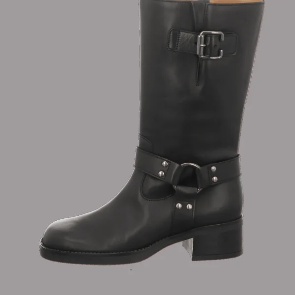 Hot Gabor Damenstiefel 3/4 Schaft schwarz