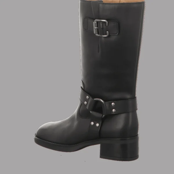 Hot Gabor Damenstiefel 3/4 Schaft schwarz