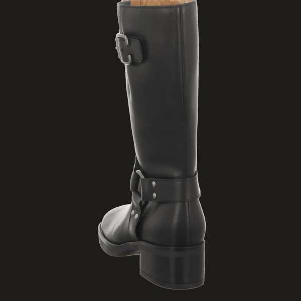 Hot Gabor Damenstiefel 3/4 Schaft schwarz