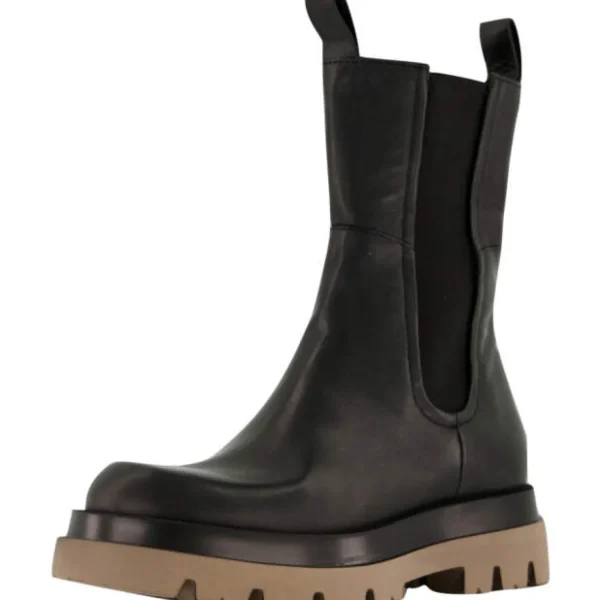 Hot Mjus Damenstiefel sportiv schwarz