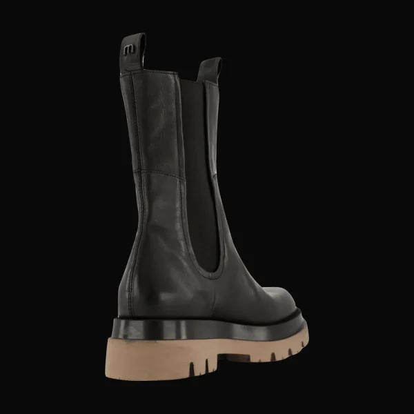 Hot Mjus Damenstiefel sportiv schwarz