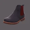 Fashion Andrea Conti Damenstiefel sportiv blau-bunt-kombiniert