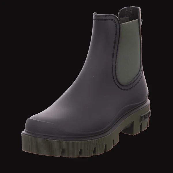 Hot Verbenas Damenstiefel sportiv schwarz grün