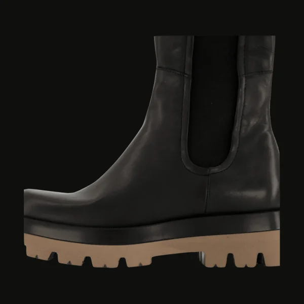 Hot Mjus Damenstiefel sportiv schwarz