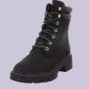 Fashion Timberland Damenstiefel sportiv schwarz schwarz