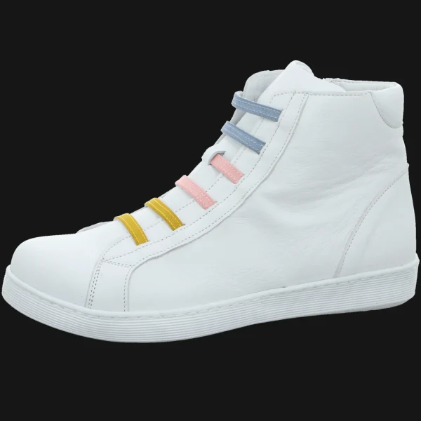 Store Andrea Conti Damenstiefel sportiv weiß